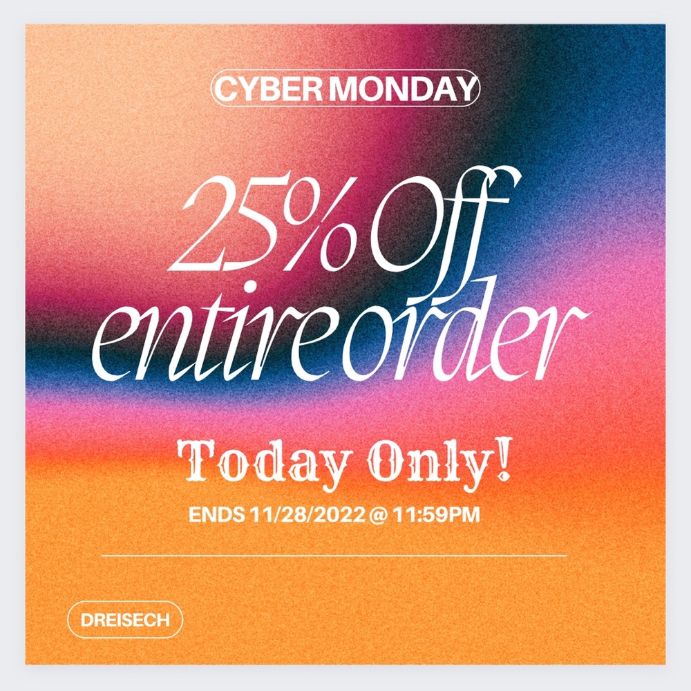 Cyber Monday! 11-28-22